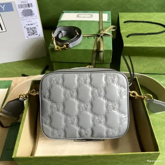 Hyper Peter leather bag shoulder matelassé GG Gucci 0501